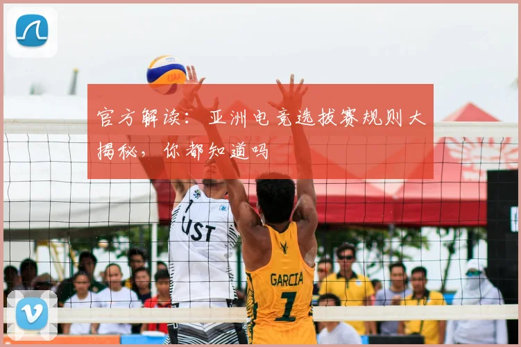 官方解读：亚洲电竞选拔赛规则大揭秘，你都知道吗